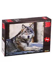 Купить Пазл 3D Prime 3D 500 эл. Волк (Grey Wolf ) — Фото №1