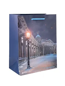 Купить Пакет А5 23*18*10 СПб "Казанский собор" фото Михайлов А. бум.мат.ламинат — Фото №1