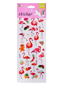 Купить Стикеры ПВС фламинго 2018A-005 ,кактусы 2018A-001 (2018A) — Фото №1