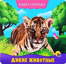 Купить КНИЖКА-ГАРМОШКА. ДИКИЕ ЖИВОТНЫЕ — Фото №1