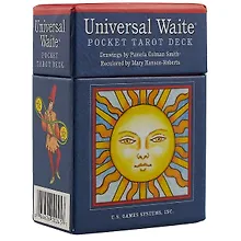 Купить Таро Аввалон, Universal Waite pocket tarot deck (78 карт) (коробка) — Фото №1