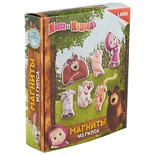 Купить LORI Магниты из гипса Маша и медведь — Фото №1
