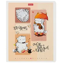 Купить Тетрадь в клетку Hatber, "Приключения кота Пирожка", 24 листа, в ассортименте — Фото №1