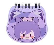 Купить Блокнот 11*10 "Teyvat Zoo Themed Keqing" спираль — Фото №1