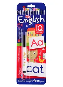 Купить Многоразовые прописи на пружинке. Английский  алфавит и первые слова — Фото №1