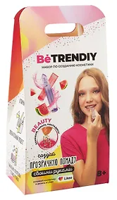 Купить Игрушка для детей старше восьми лет в наборе: Научно-познавательный набор модели косметика DIY Be TrenDIY Beauty "Прозрачная помада" — Фото №1