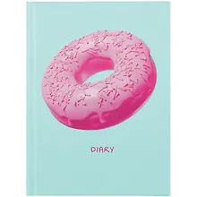 Купить Ежедневник недат. А6 112л "Donut" 7БЦ, мат.лам, офсет — Фото №1