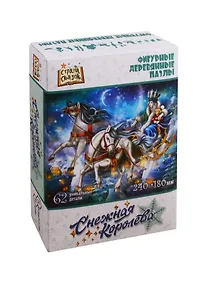 Купить Пазл фигурный деревянный Страна сказок. Снежная королева 62 элемента — Фото №1