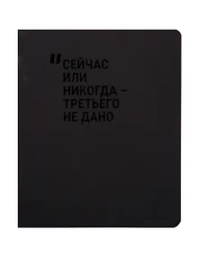Купить Тетрадь 48л кл. "Сейчас или никогда-третьего не дано" дизайн.тонир. картон, Schiller — Фото №1
