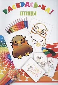 Купить Раскрась-ка! Птицы — Фото №1