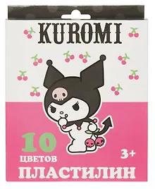 Купить Пластилин 10 цветов 200г "Kuromi" — Фото №1