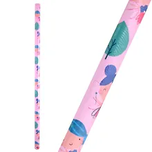 Купить Бумага упаковочная 70*100см "Феи на розовом" глянц., инд.уп. — Фото №1