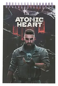 Купить Atomic Heart. Творческий блокнот cо стикерами A5. Майор Нечаев — Фото №1