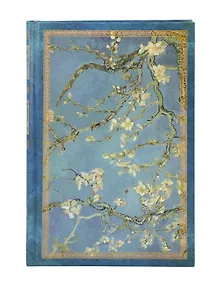 Купить Книга для записей "Ван Гог. Ветка миндаля" А5, твердая обложка, тиснение — Фото №1