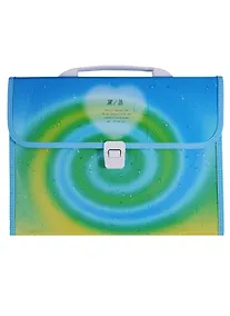 Купить Портфель "Color vortex", 12 отделений — Фото №1