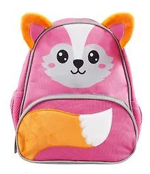 Купить Рюкзак 1 отделение "Лисичка" 29*25*11, розовый, мягкий, Каляка-Маляка — Фото №1