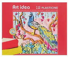 Купить Пластилин Art idea, 12 цветов — Фото №1