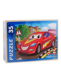 Купить Пазл Машинка в городе Рыжий кот Макси-пазлы 35 элементов ПУ35-7268 — Фото №1