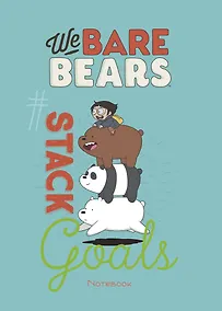 Купить Блокнот "We bare bears" — Фото №1