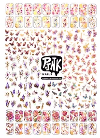 Купить Слайдеры для ногтей А5 (Золотая весна), фольга — Фото №1