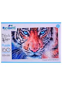 Купить Пазл ТМ Origami 2022 Год Тигра Пазл 160 На охоте (220х330) (деталь/30х33мм) 06615 — Фото №1