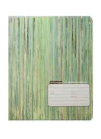 Купить Тетрадь в клетку Альт, "Полоски", 12 листов, в ассортименте — Фото №1