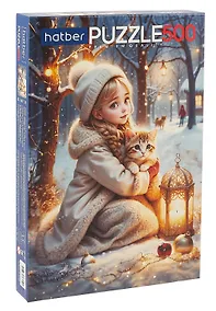 Купить Пазл 500 элементов "Любимый котик" 48х33 см — Фото №1