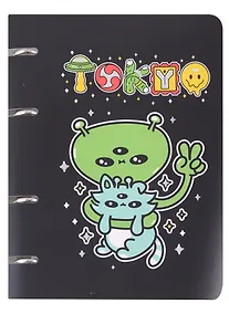 Купить Тетрадь на кольцах в клетку Listoff, Tokyo, 100 листов — Фото №1
