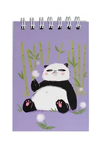 Купить Блокнот А7 60л "Панда" спираль — Фото №1