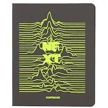 Купить Тетрадь в клетку Listoff, "Total Black. No Name", 48 листов, в ассортименте — Фото №1