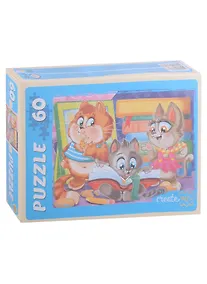 Купить Пазл "Забавные котики № 1", 60 элементов — Фото №1