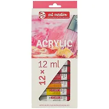 Купить Акриловые краски «Art Creation», 12 цветов — Фото №1