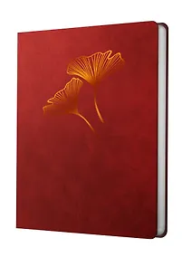 Купить Книга для записей А5- 80л кл. "Vesper. Бордо" иск.кожа, замша, тисн.фольгой, тонир.блок, скругл.углы, ляссе — Фото №1