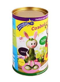 Купить Набор для творчества ТМ Волшебная Мастерская Создай куклу Зайка — Фото №1