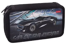 Купить Пенал 2 отделения "Car of the future" 19*11 см — Фото №1