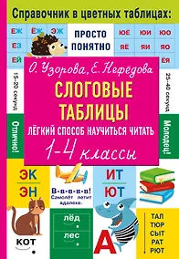 Купить Слоговые таблицы. Легкий способ научиться читать 1-4 классы — Фото №1