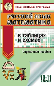 Купить ЕГЭ. Русский язык. Математика в таблицах и схемах для подготовки к ЕГЭ — Фото №1