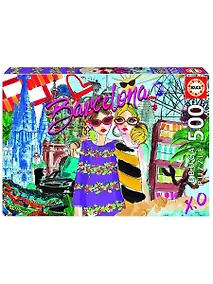 Купить Пазл Educa 500 эл. Возьми меня в Барселону 48*34см.. — Фото №1