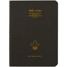 Купить Записная книжка «Black Cactus», 28 листов, А6 — Фото №1