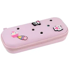 Купить Пенал 1отд. "EVA pink" 23,5*10, откидн.планка, розовый, ЭВА материал, инд.уп., Berlingo — Фото №1