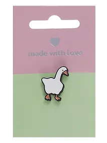 Купить Значок Гусь (металл) — Фото №1