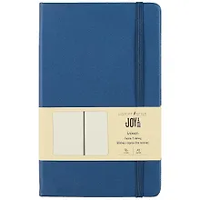 Купить Книга для записей А5 96л тчк. "JOY BOOK. Синий океан" 7БЦ, иск.кожа, тонир.офсет, скругл.углы, ляссе — Фото №1