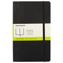 Купить Книга для записей Moleskin Classic Soft Expended Large, чёрная, 200 листов, А5 — Фото №1