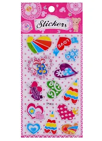 Купить Наклейки ПВХ Сердца DF-139 — Фото №1