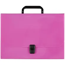 Купить Портфель «Vivid», розовый, А4 — Фото №1