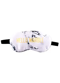 Купить Маска для сна Мрамор серый Hello marble (золото) (пакет) — Фото №1