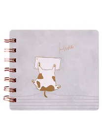 Купить Записная книжка 114*105 90л лин. "Шкодник" карт.обл., спираль, ассорти — Фото №1