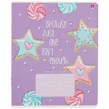 Купить Тетрадь в клетку Альт, "Сладкое настроение", 12 листов, в ассортименте — Фото №1