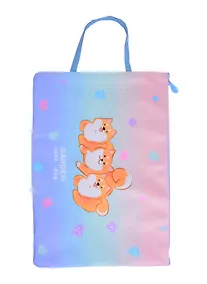 Купить Папка для тетрадей А4 "Корги" молния, ручка, ассорти — Фото №1