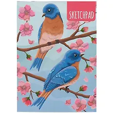Купить Скетчбук А5 40л "Птицы" 160г/м2, склейка — Фото №1